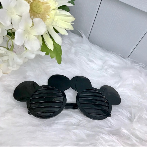 NIB Mickey Mouse Ears Black Sunglasses Adult Kid - Picture 3 of 8